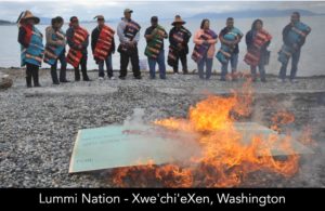 Lummi Coal Port Protest image