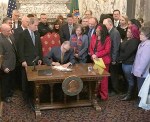 Governor Jay Inslee signs bill into law